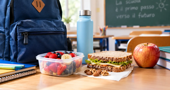 Merenda scolastica: cosa mettere nello zaino